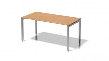 Cito Schreibtisch, 650-850 mm höheneinstellbares U-Gestell, H 19 x B 1600 x T 800 mm