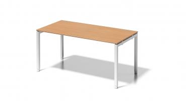 Cito Schreibtisch, 650-850 mm höheneinstellbares U-Gestell, H 19 x B 1600 x T 800 mm