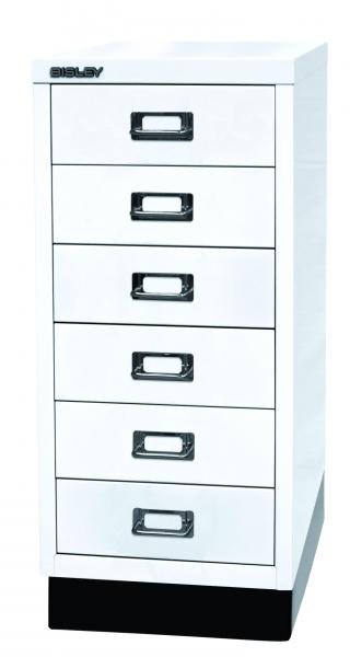 Bisley MultiDrawer™, 29er Serie mit Sockel, DIN A4, 6 Schubladen